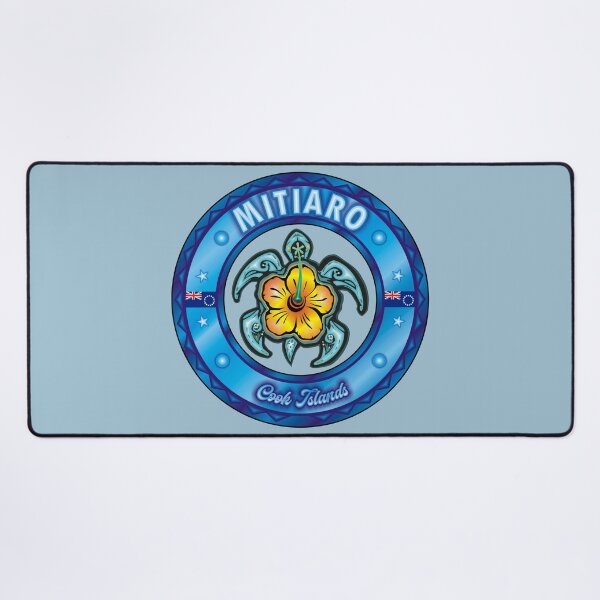 Item preview, Mitiaro Cook Islands sea turtle hibiscus designed and sold by studioss76.