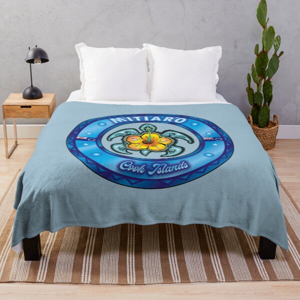 Item preview, Mitiaro Cook Islands sea turtle hibiscus designed and sold by studioss76.