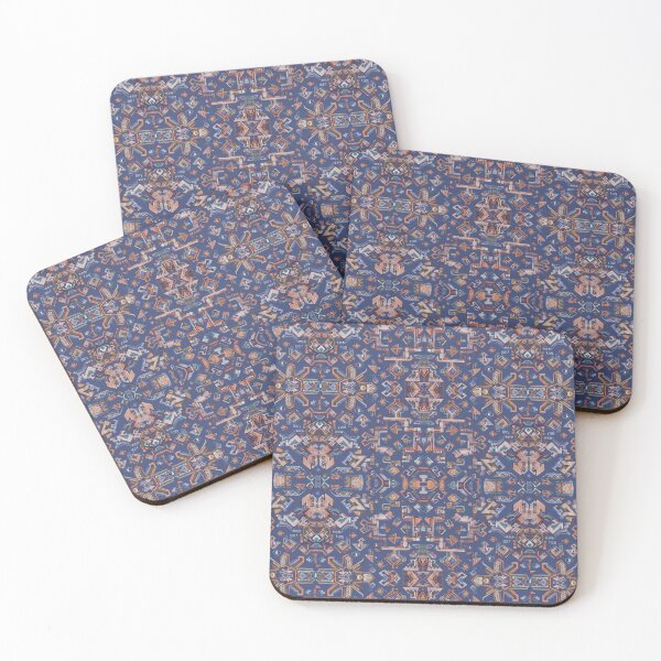 Item preview, Handmade rug design watercolor blue designed and sold by Alessandro Remo Mazzoni Remotextiles.