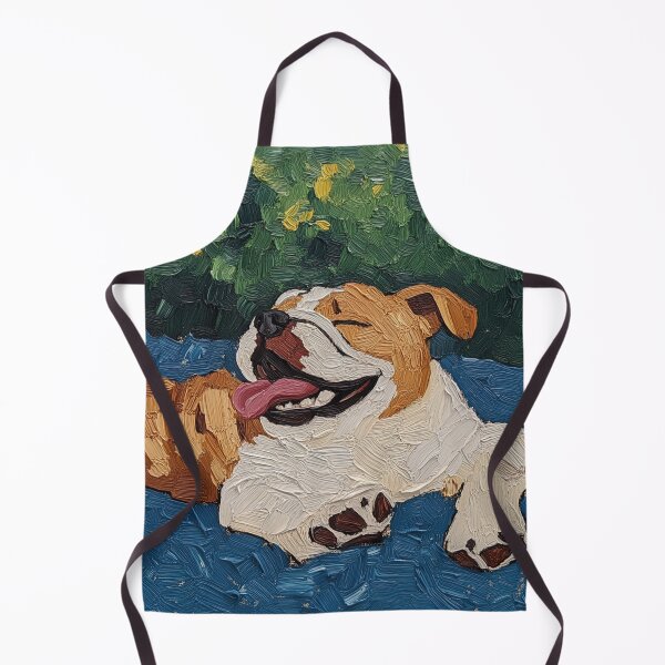Item preview, Bulldog | Post-impressionist painting style designed and sold by ComicsFactory.