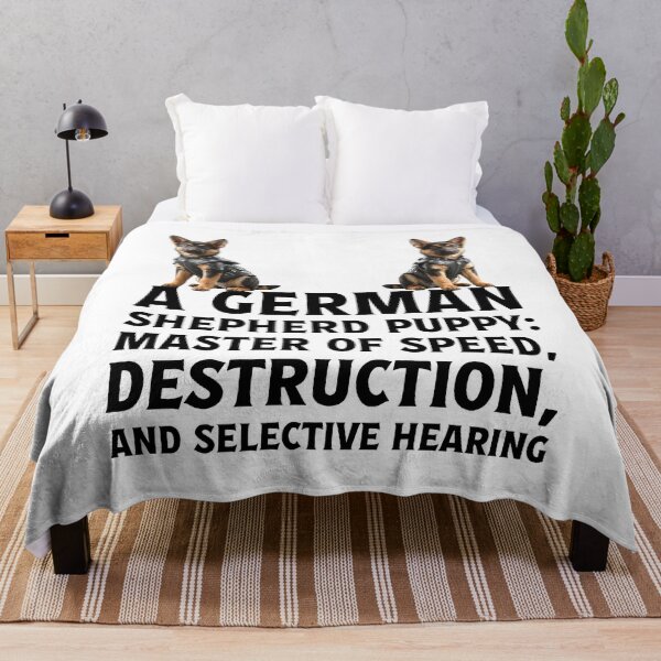 Item preview, Owner of cute pet German Shepherd Alsation puppy dog. designed and sold by Drone-tees.