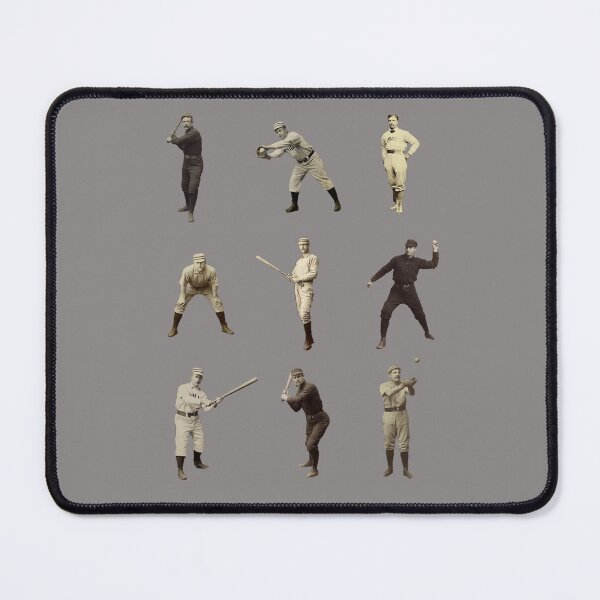 Item preview, Vintage America 19th-Century Baseball Stars Game Poses designed and sold by TangoCharlieNZ.