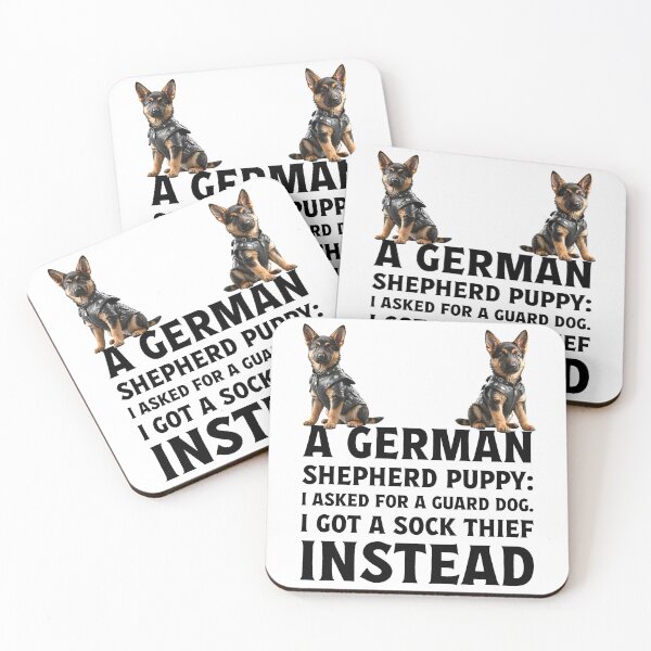 Item preview, Owner of cute pet German Shepherd Alsation puppy dog. designed and sold by Drone-tees.