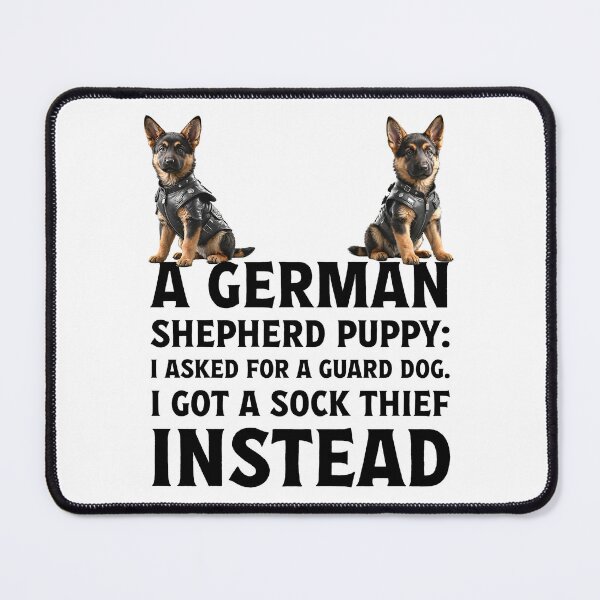 Item preview, Owner of cute pet German Shepherd Alsation puppy dog. designed and sold by Drone-tees.