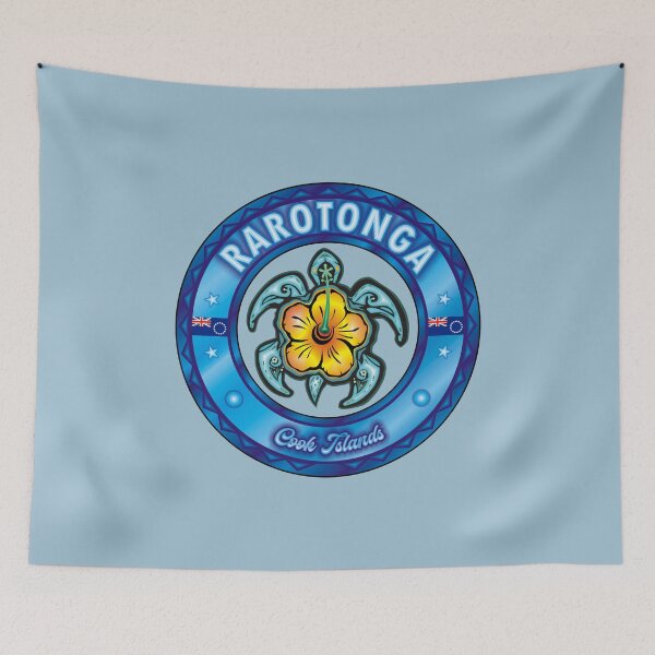 Item preview, Rarotonga Cook Islands sea turtle hibiscus designed and sold by studioss76.