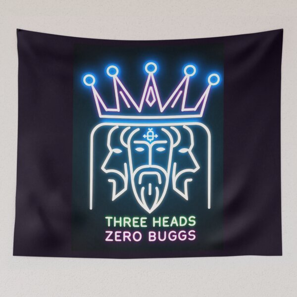 Item preview, Futuristic Triglav (three-headed god). designed and sold by  ViralVisionsCreating .