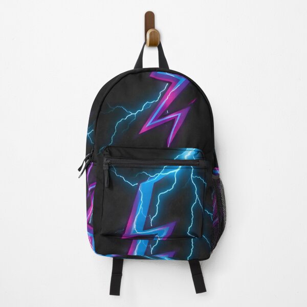 Item preview, Neon Thunderbolt in Electric Storm designed and sold by ZyloVibes.