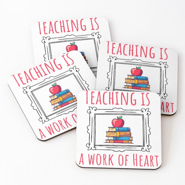 Item preview, Teaching is a work of Heart designed and sold by BlesstB.