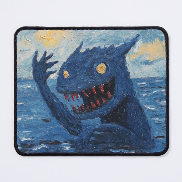 Item preview, Bunyip | Post-impressionist painting style designed and sold by ComicsFactory.