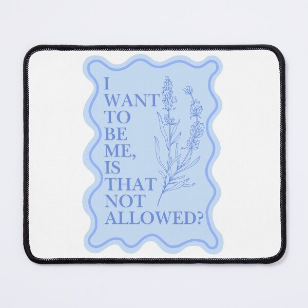 Item preview, I want to be me messy lyrics designed and sold by ThiccAndSik.