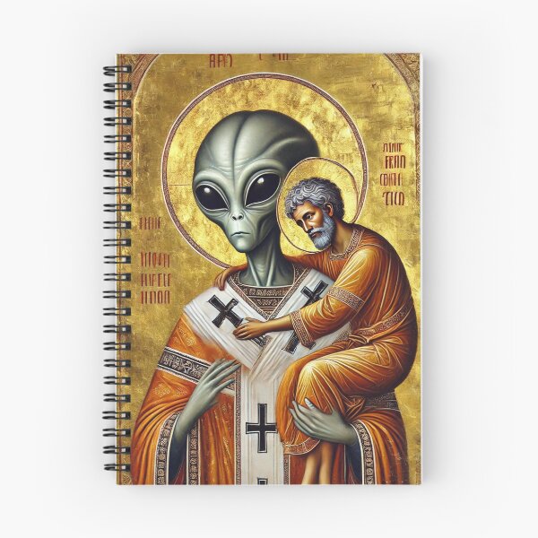 Item preview, Icono.Santo Alienígena designed and sold by MESSAYA.