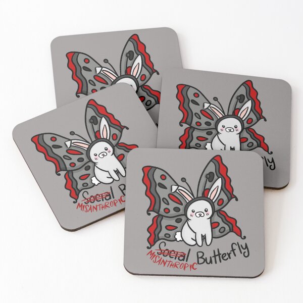 Item preview, Misanthropic (social) Butterfly High-Quality Art Halloween designed and sold by familiarsadie.