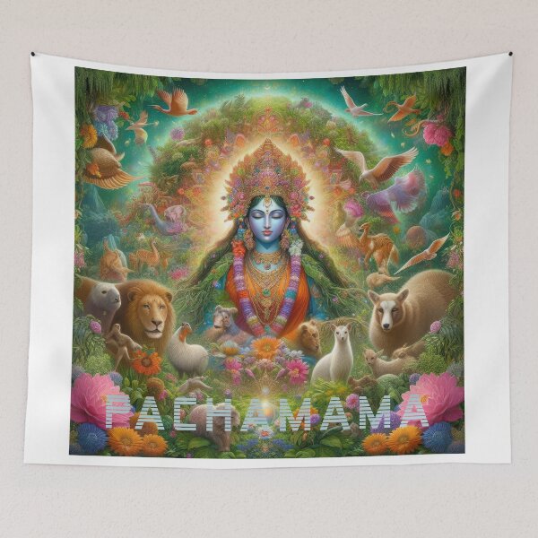 Item preview, PACHAMAMA AI Poster  designed and sold by hermosaman.