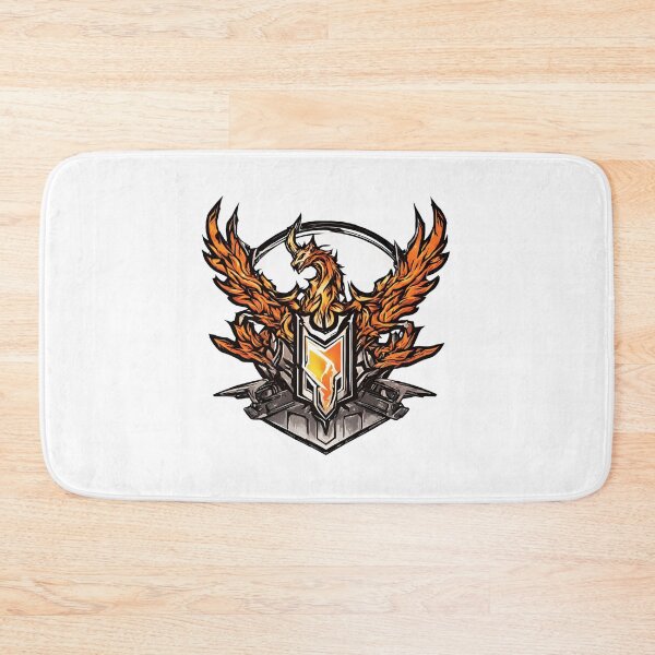 Item preview, Fiery Phoenix Emblem designed and sold by SuperNerdStore.