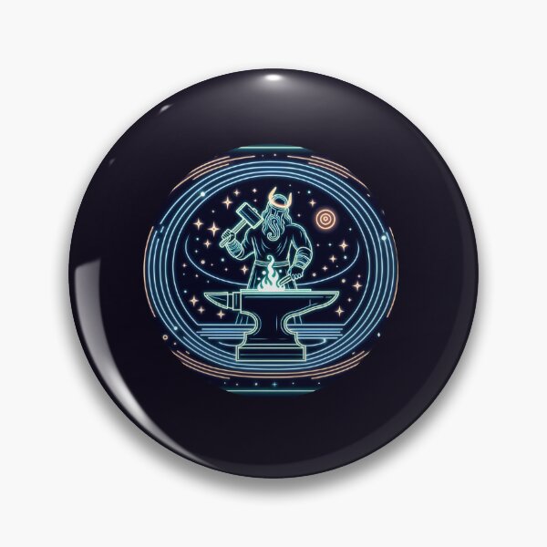 Item preview, Cosmic Swarog (Blacksmith of the Gods) designed and sold by  ViralVisionsCreating .