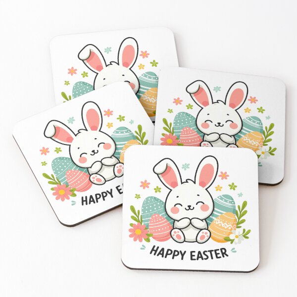 Item preview, Happy Easter Bunny designed and sold by ArtEmotionsImages.