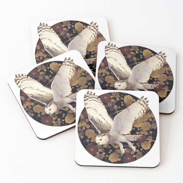 Item preview, White Owl Kintsugi designed and sold by CalyCollab.