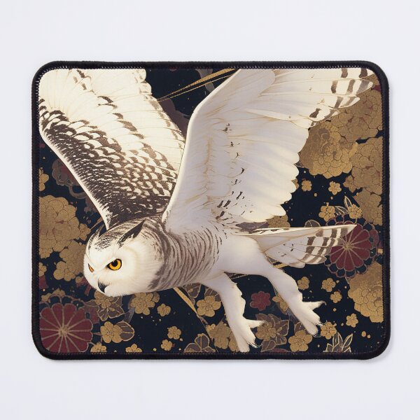 Item preview, White Owl Kintsugi designed and sold by CalyCollab.