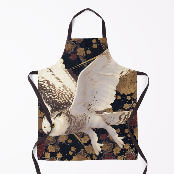 Item preview, White Owl Kintsugi designed and sold by CalyCollab.