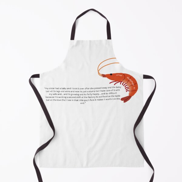 Item preview, "My sister had a baby..." Funny movie quote shrimp designed and sold by MidnightInk Designs.