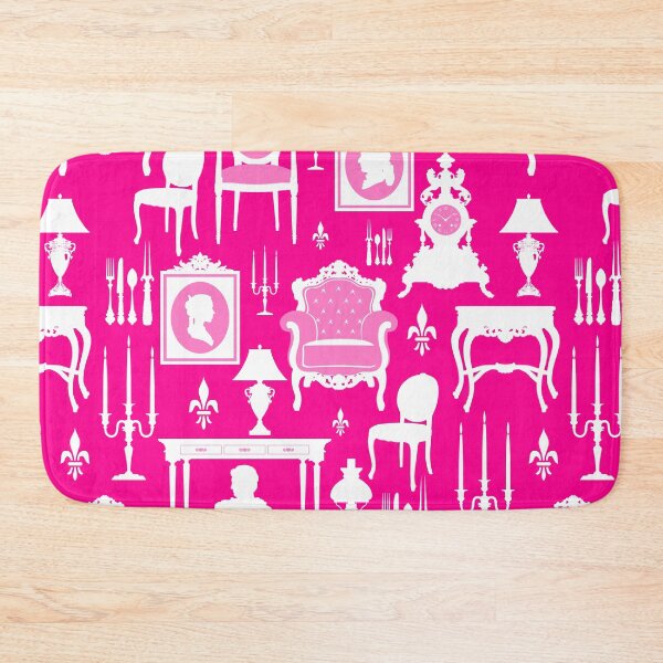 Item preview, haunted victorian mansion pink vintage designed and sold by Gossip Rag.
