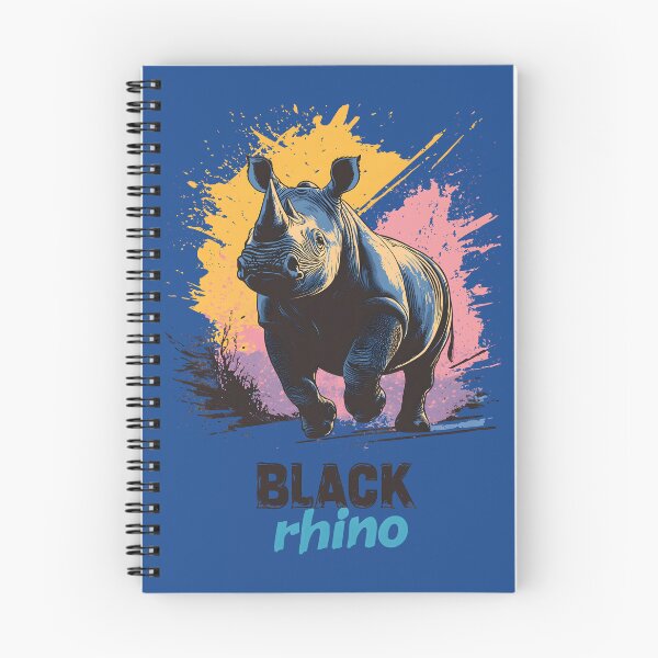 Item preview, Black Rhino Running designed and sold by AlchemyColor.