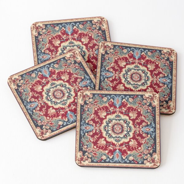 Item preview, Ornate Persian-Style Floral Rug Design designed and sold by TheOctopusRage.