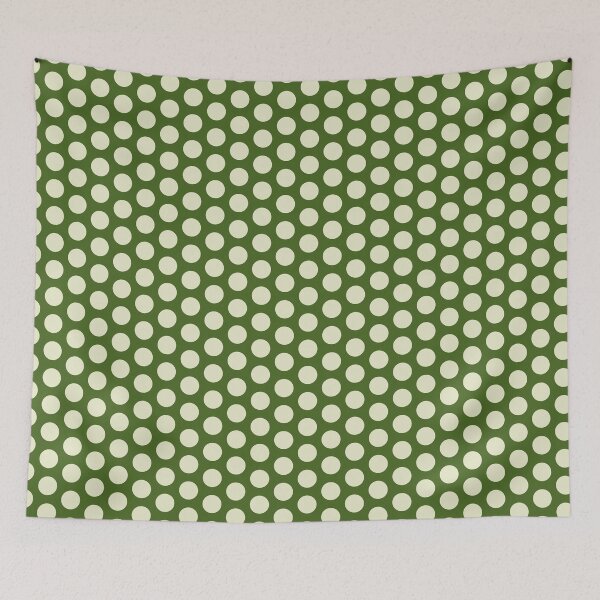 Item preview, Big Polka Dots Green designed and sold by Lisetta Collection.