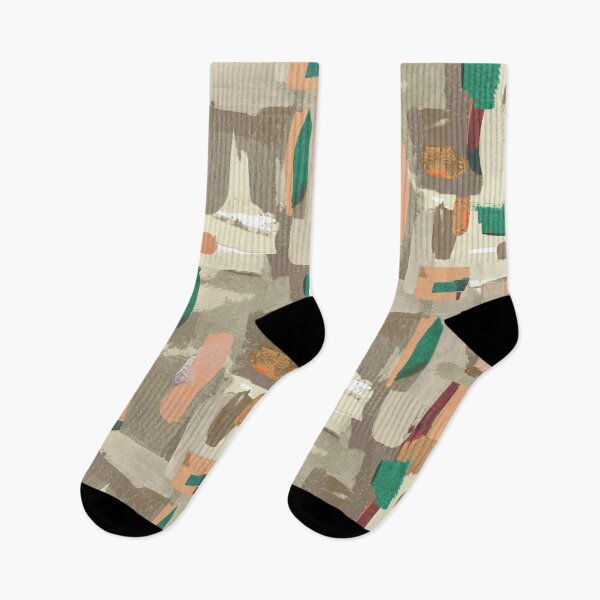 Item preview, Abstract brushstrokes pattern tortora green designed and sold by Alessandro Remo Mazzoni Remotextiles.