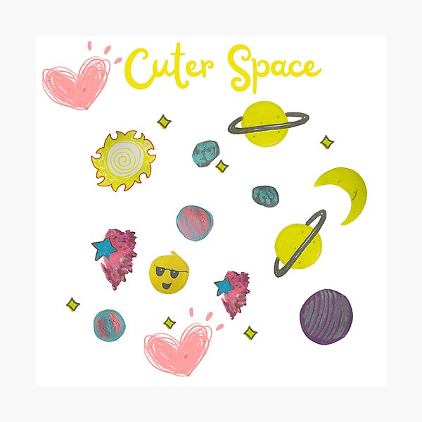 Item preview, Cuter Space designed and sold by Uplifting Vib'n Design and Decor .