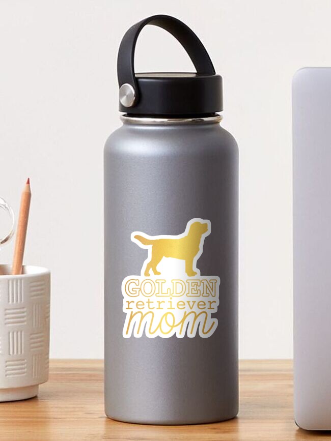 Thumbnail 1 von 3, Sticker, Golden Retriever Mom | Hundemutter designt und verkauft von breynoldsdesign.