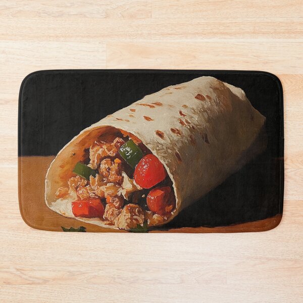 Item preview, Burrito | Post-impressionist painting style designed and sold by ComicsFactory.
