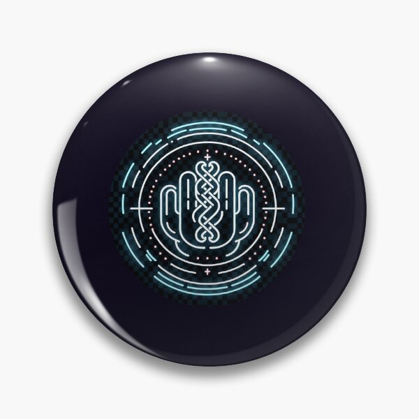 Item preview, Futuristic Hand of God (protective symbol) designed and sold by  ViralVisionsCreating .