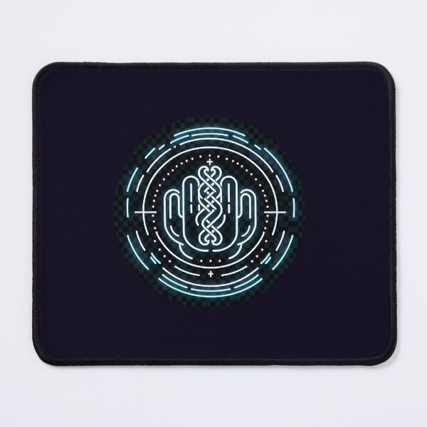 Item preview, Futuristic Hand of God (protective symbol) designed and sold by ViralVisionsCreating .