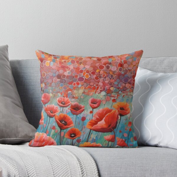 poppies for you Dekokissen