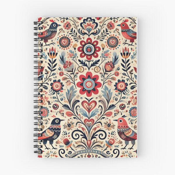 Item preview, Floral Folk Art Pattern designed and sold by alw951.