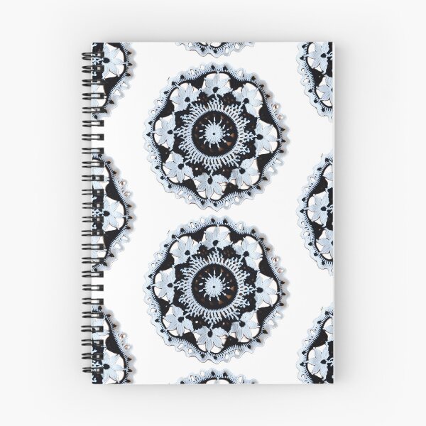 Item preview, Black & White Crochet Mandal Photography designed and sold by Atarac.