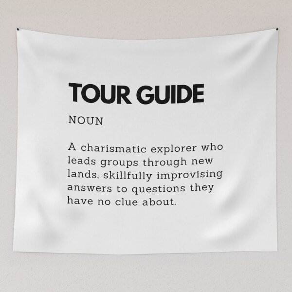 Item preview, Funny Tour Guide Tour Definition | Travel Humor | Gift for Tour Guides designed and sold by PakoArtStudio.