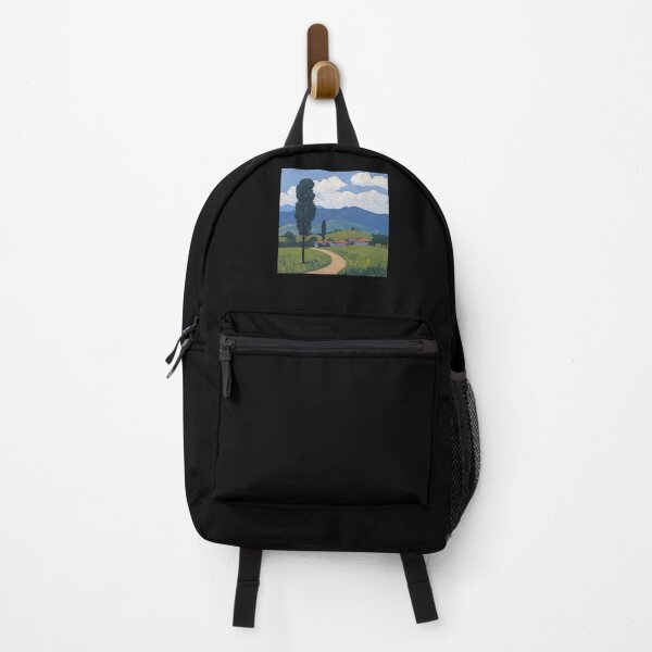 Item preview, Burundi landscape | Post-impressionist painting style designed and sold by ComicsFactory.