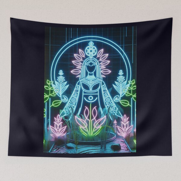 Item preview, Futuristic Mokosz and nature designed and sold by  ViralVisionsCreating .
