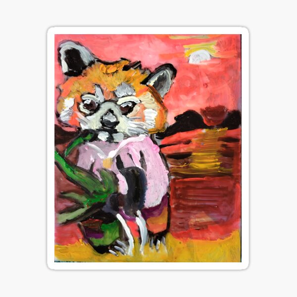 Red Panda Sticker