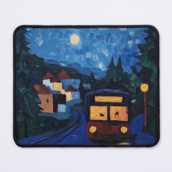 Item preview, Bus | Post-impressionist painting style designed and sold by ComicsFactory.