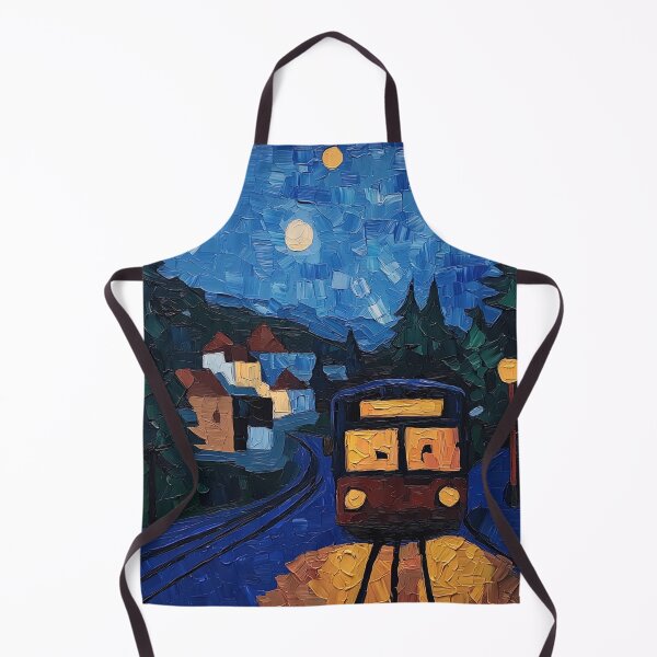 Item preview, Bus | Post-impressionist painting style designed and sold by ComicsFactory.