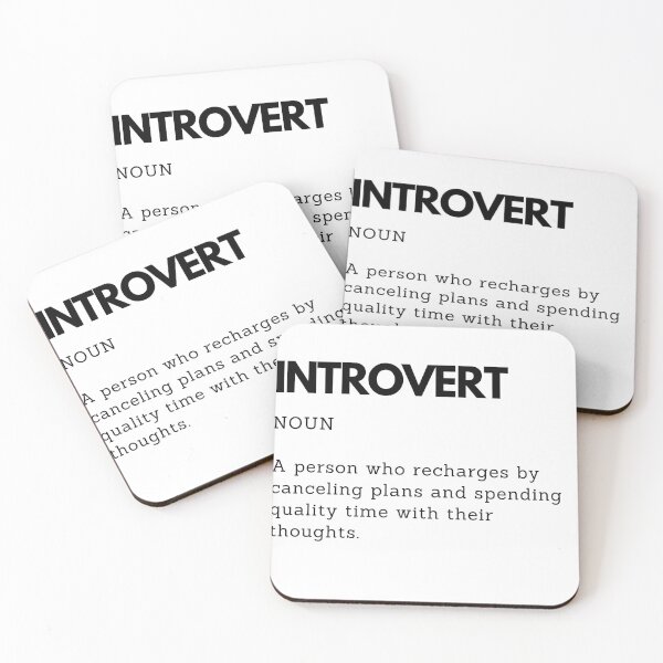 Item preview, Funny Introvert Definition | Introvert Gift | Introvert Humor designed and sold by PakoArtStudio.