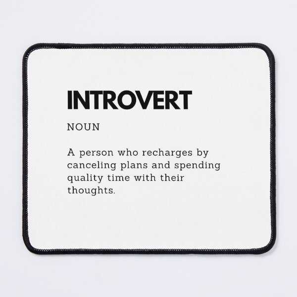 Item preview, Funny Introvert Definition | Introvert Gift | Introvert Humor designed and sold by PakoArtStudio.
