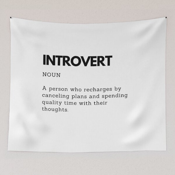 Item preview, Funny Introvert Definition | Introvert Gift | Introvert Humor designed and sold by PakoArtStudio.