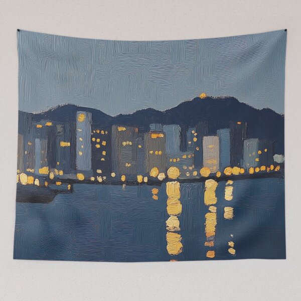 Item preview, Busan | Post-impressionist painting style designed and sold by ComicsFactory.