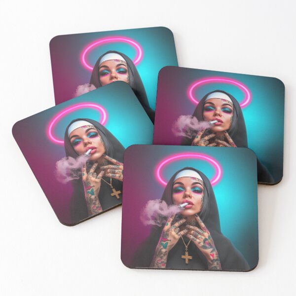Item preview, Renhal Giggle Nun designed and sold by AIMAC Shop - AI Artist's Merch.