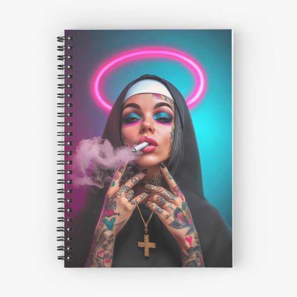 Item preview, Renhal Giggle Nun designed and sold by AIMAC Shop - AI Artist's Merch.