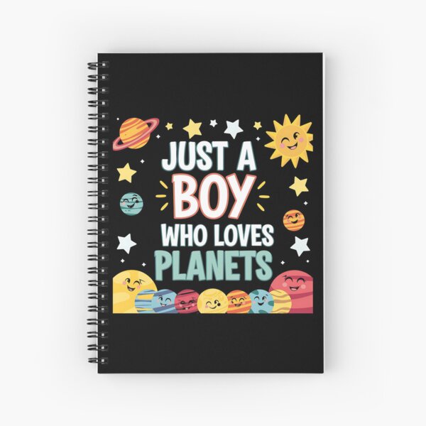 Item preview, Just A Boy Who Loves Planets, Cute Space Planets Astronomy Kids Design designed and sold by BLZART.